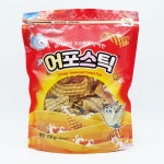 바삭하고 고소한 어포스틱 튀각 튀김 스낵 250g 빠삭이 꾸이꾸이 : 나이스푸드