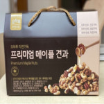 오하루 자연가득 프리미엄 메이플 견과 24봉 1박스 : 또사고파