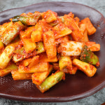 [한입소반] 직접담근 전라도식 대파깍두기 1kg : 한입소반