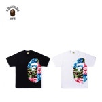 베이프 ABC 카모 크레이지 사이드 빅 에이프헤드 반팔티 ABC CAMO CRAZY SIDE BIG APE HEAD TEE : 에비뉴도쿄