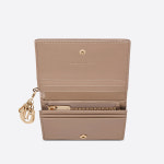 디올 레이디 디올 까나쥬 미니 반지갑 카드지갑 웜토프 S0178ONMJ M45M : 안다로미 andaromi