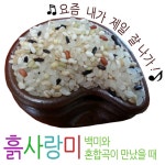 [흙사랑미] 맛있는쌀 혼합곡쌀 자취생 캠핑 가정에서 답례품 선물 1kg 3kg : 흙사랑농장 모이랑