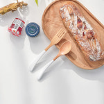 케이크 양식 샐러드 귀여운 나무 우드 디저트 포크 커트러리 스푼 00.내츄럴 : 꿈꾸는 키친