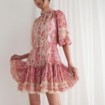 플라워프릴 미니원피스 : 무무룩