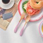 케이크 양식 샐러드 귀여운 나무 우드 디저트 포크 커트러리 스푼 00.내츄럴 : 꿈꾸는 키친