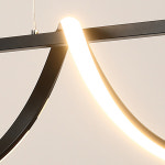LED 파이럴 28W 라인 웨이브 인테리어 조명 : 전기조명 종합 리뉴하우스