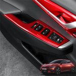 EV6 튜닝 윈도우 스위치 레드 몰딩 용품 : 유투카