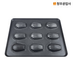 정우 깊은 마들렌틀 부채 9구 [홈베이킹,마들렌판,정우공업사] : hanomad
