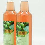 new 국내산 전통 선물용 수제청 대용량 2개 세트 다래청, 돌배도라지청, 오미자청, 개복숭아청 : 삼둔팜