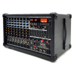 MOS MPM-2600 2채널 파워드믹서 최대 1200W 개별팬텀적용 강당 교회 행사용 : 인풋사운드