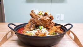 꼭이밥상 착한감자탕 통 뼈 해장국 특대용량 5kg 6인분 : 꼭이밥상