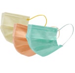 더그린 데일리 컬러 일회용마스크 30매 덴탈 대형 3중필터 : 비앤채