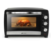대용량 컨벡션 전기오븐 45L 키친아트 듀얼 히팅/플레이트 홈베이킹 바베큐 : 피스라이프
