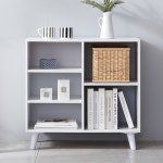 다용도 장식장 선반 책장 안방 원룸 거실 주방 부엌 현관 좁은 집 틈새 공간 활용 거치대 작은 폭 낮은 원목 우드 나무 미니 다리 2단 3단 오픈... 