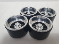 RC 1/10 2.2inch 메쉬타입 마이너스옵셋 알루미늄 메탈 비드락 휠 커스텀 제작 (HTW2.2-C0310) : 에이치테크