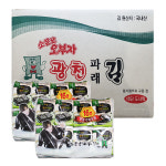 소문난삼부자 오부자 광천파래 도시락김 4gX160봉(1박스) : 장보고가