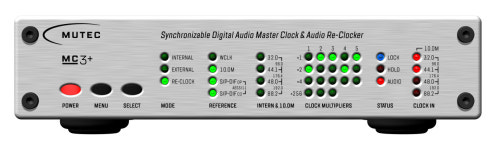 뮤텍 MUTEC MC-3+ Smart Clock (aluminium 색상) : 리얼오디오
