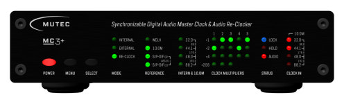 뮤텍 MUTEC MC-3+ Smart Clock (블랙 색상) : 리얼오디오