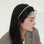 진주 미니 리본 헤어밴드 (22HB024) : 수앤수악세사리