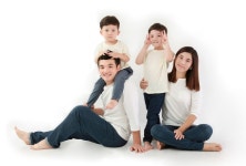 대전 가족사진(20x24) 동반 정밀성형 40만 예약2만 : 라라스튜디오 대전둔산점