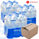 롯데 아이시스 2L 무라벨 6개입 3박스 18개 /친환경/생수/샘물/미네랄 : E토탈마트
