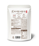 바지락 시락국 500g/2팩 국내산 오늘의저녁메뉴 가마솥 시래기 된장 즉석국 탕 청조푸드 : 청조푸드