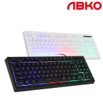 앱코 K150 텐키리스 레인보우 LED 게이밍 멤브레인 키보드 블랙 : 앱코공식파트너