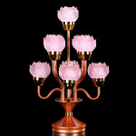 LED 불교 연꽃등 법당 인테리어조명 용 유약 플러그인 장명 럭키 공급 7 제품 138 : 샵앤모아