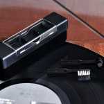 총기손질도구 꼬질대 6 in 1 비닐 레코드 클리너 키트 공기 송풍기 클리너 턴테이블 스타일러스 젤 청소 브러시   먼지 제거 부드러운 벨벳... 