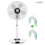 선풍기 루첸 LF-R140F 풋터치 아이스톤 결합상품 : SPYMALL