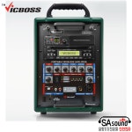 빅보스 PWA-841CB 1채널 250W 충전 이동식앰프 블루투스 CD 앰프 스피커 : 즐거운 SA sound