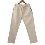 여성 9부 마바지 44 55 66 린넨바지 면 워싱 밴딩 츄리닝 트레이닝 요가 이지웨어 : 주닉스