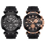 백화점AS가능 티쏘 티레이스 로즈골드 T115.417.37.051.00 블랙 T115.417.37.061.03 : 타임프라자