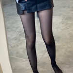 배조임없는스타킹 편한 얇은 검정 팬티 스타킹 : 방가하우스