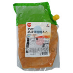 CJ 이츠웰 로제 떡볶이소스 2kg x 5개 : 에스플러스마켓