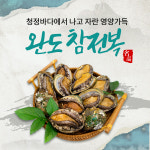 전복효능 완도참전복 1kg 9미~28미 : 마켓 엔 조이