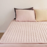 먼지없는 세미마이크로 워싱 침대패드 고정밴드 매트리스 패드 ss : 달콤한하루 대림침장