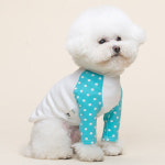 펫파파 내글런 도트 강아지 티셔츠 애견 긴팔티 봄 가을 옷 : PICKYSHOP 피키샵