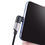 JA005-T 자유자재로 꺾이는 2미터 충전 데이터 케이블 : 산탈로스