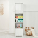 제니 틈새 다용도 6단 수납장 JF22067 홈카페 주방 거실 베란다 : 라샘