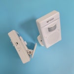 WT-X22 안전팀 유무선 음성안내기 출입문 인사기 음성경보 무인 자동센서 인체감지스피커 : 안전도우미