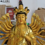 불교 미니 대형 천수 불상 팔대보살 68 CM 팔대법수 관음만수사리사만타 장식품 : 헬로우스마일상점