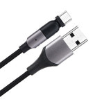 JA005-T 자유자재로 꺾이는 2미터 충전 데이터 케이블 : 산탈로스