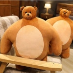 인기만점 어깨깡패 모찌 곰 인형(46cm) 애착 대형 곰돌이 선물용 여자친구 : 호구탈출상회