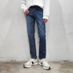 [무배] 남자 핏좋은 데일리 진청 스판 슬림핏 청바지 : 엠제이콥스