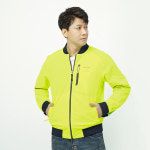 K2 세이프티 작업복 근무복 양면자켓 점퍼 상의 형광 봄 가을 JK-2108 : 올림픽안전