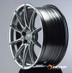 [인치업팩토리] [17인치휠]칸 VLF02 하이퍼블랙 플로우포밍 7.5J+38 PCD100 5홀 : 인치업팩토리