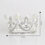 주문제작 이벤트 돈케이크 연꽃초 칠석 발렌타인 데이 크라운 생일 장식 진주 성인 어린이 : 지르자쇼핑