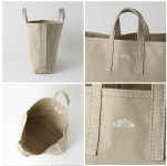 단톤 코튼 캔버스 토트백 자수로고 M사이즈 캐주얼토트백 DANTON Casual Tote Bag DT-H0051LCS : 수상한부부