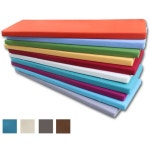 긴방석 의자쿠션 카페 매트 스펀지방석 도톰한 식탁의자 소파패드 분리형커버 : 별다샵하나